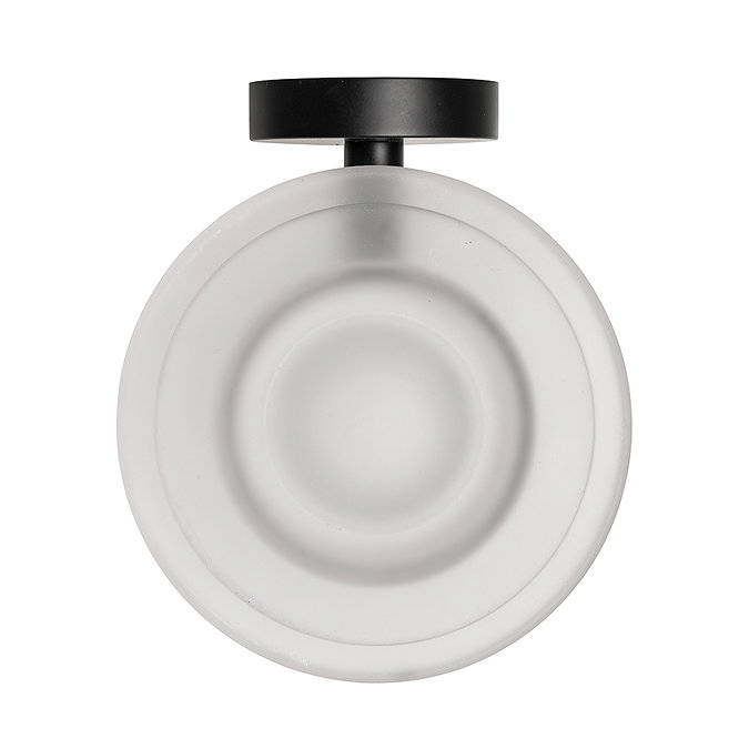 Croydex Black Epsom Flexi-Fix Soap Dish & Holder - QM481921  Profile Large Image