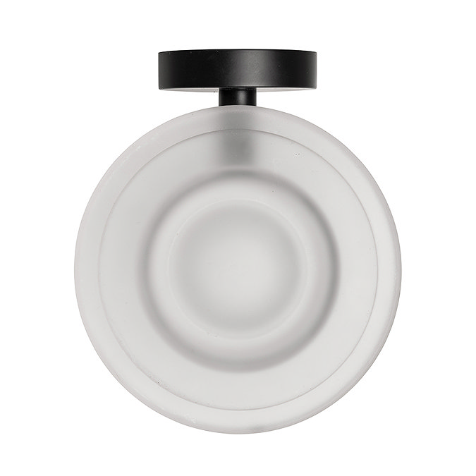 Croydex Black Epsom Flexi-Fix Soap Dish & Holder - QM481921 Profile Large Image