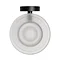 Croydex Black Epsom Flexi-Fix Soap Dish & Holder - QM481921  Profile Large Image