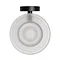 Croydex Black Epsom Flexi-Fix Soap Dish & Holder - QM481921 Profile Large Image
