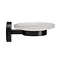 Croydex Black Epsom Flexi-Fix Soap Dish & Holder - QM481921  Feature Large Image
