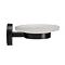 Croydex Black Epsom Flexi-Fix Soap Dish & Holder - QM481921 Feature Large Image
