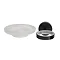 Croydex Black Epsom Flexi-Fix Soap Dish & Holder - QM481921  In Bathroom Large Image
