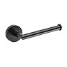 Croydex Black Epsom Flexi-Fix Toilet Roll Holder