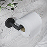Croydex Black Epsom Flexi-Fix Toilet Roll Holder