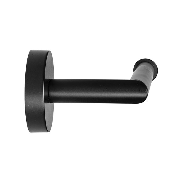 Croydex Black Epsom Flexi-Fix Towel Rail - QM481521