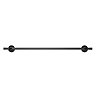 Croydex Black Epsom Flexi-Fix Towel Rail - QM482721  Feature Large Image