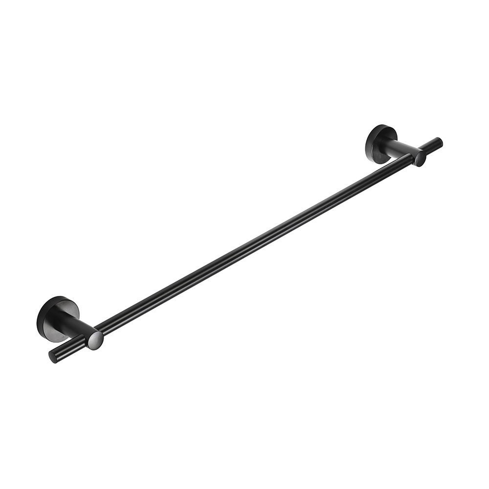 Croydex Black Epsom Flexi-Fix Towel Rail - QM482721