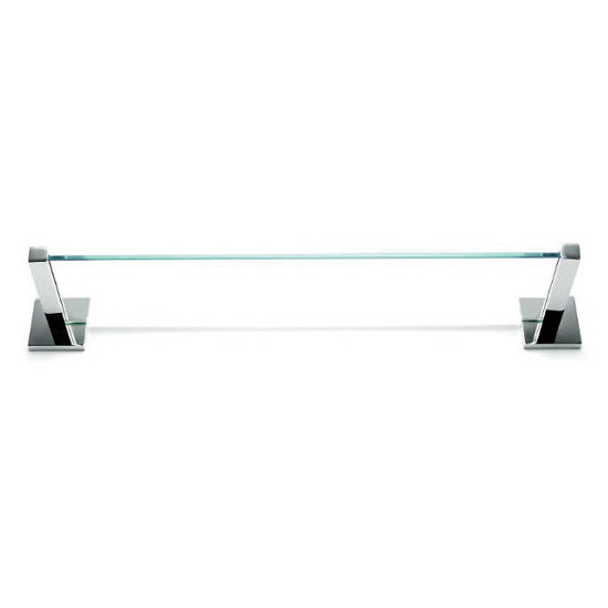 Croydex - Brompton Glass Shelf - Chrome - QB511441 Large Image