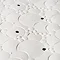 Croydex Bubbles Anti-Bacterial Rubber Bath Mat White - AG320022 Feature Large Image