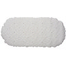 Croydex Bubbles Anti-Bacterial Rubber Bath Mat White - AG320022  In Bathroom Large Image