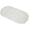 Croydex Bubbles PVC Bath Mat - 700 x 350mm - Clear - AH220732  In Bathroom Large Image