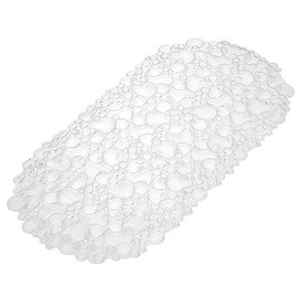 Croydex Bubbles PVC Bath Mat - 700 x 350mm - Clear - AH220732 Large Image