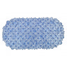 Croydex Bubbles PVC Bath Mat - 700 x 350mm - Blue - AH220724  Profile Large Image