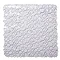 Croydex Bubbles PVC Shower Mat - 530 x 530mm - Clear - AH220832  Profile Large Image