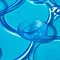 Croydex Bubbles PVC Shower Mat - 530 x 530mm - Blue - AH220824  Profile Large Image