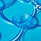 Croydex Bubbles PVC Shower Mat - 530 x 530mm - Blue - AH220824 Profile Large Image