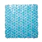 Croydex Bubbles PVC Shower Mat - 530 x 530mm - Blue - AH220824  Standard Large Image