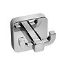 Croydex Camberwell Flexi-Fix Chrome Double Robe Hook