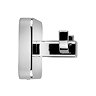 Croydex Camberwell Flexi-Fix Chrome Double Robe Hook