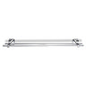 Croydex Camberwell Flexi-Fix Chrome Double Towel Rail