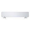 Croydex Camberwell Flexi-Fix Chrome Glass Shelf