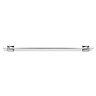 Croydex Camberwell Flexi-Fix Chrome Single Towel Rail