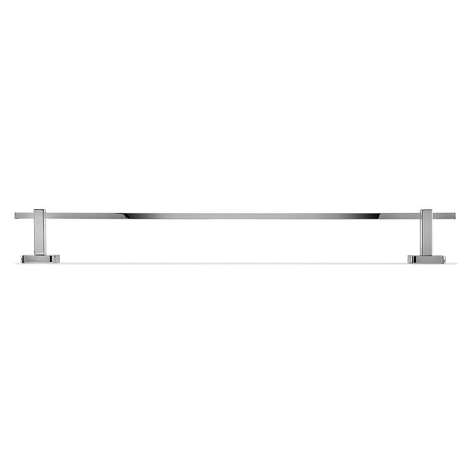 Croydex Camberwell Flexi-Fix Chrome Single Towel Rail