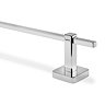 Croydex Camberwell Flexi-Fix Chrome Single Towel Rail