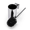 Croydex Camberwell Flexi-Fix Chrome Toilet Brush & Holder