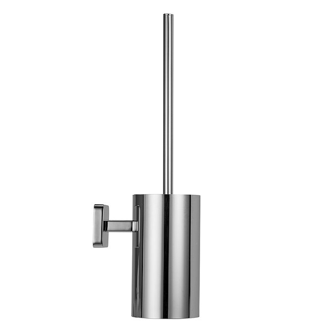 Croydex Camberwell Flexi-Fix Chrome Toilet Brush & Holder