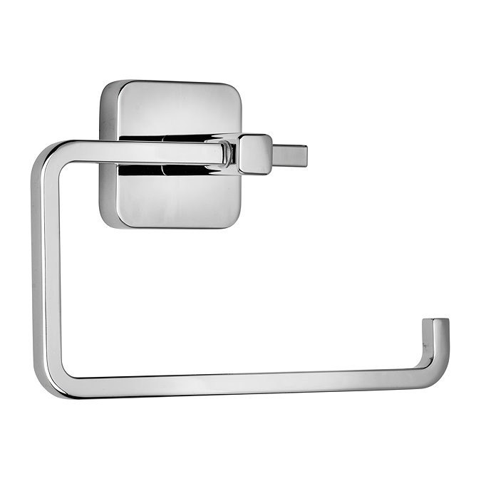 Croydex Camberwell Flexi-Fix Chrome Toilet Roll Holder