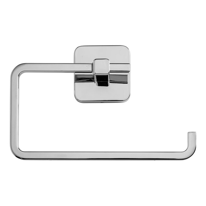 Croydex Camberwell Flexi-Fix Chrome Toilet Roll Holder