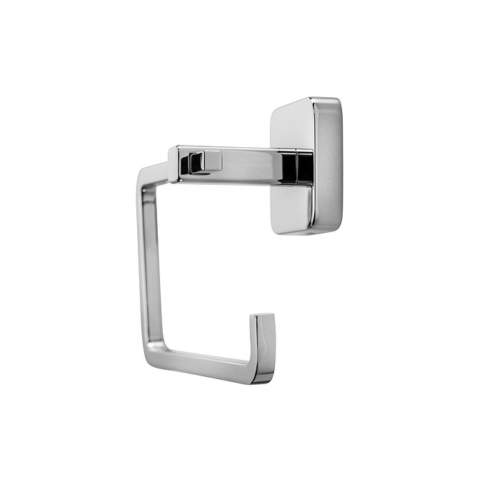 Croydex Camberwell Flexi-Fix Chrome Toilet Roll Holder