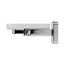 Croydex Camberwell Flexi-Fix Soap Dish & Chrome Holder