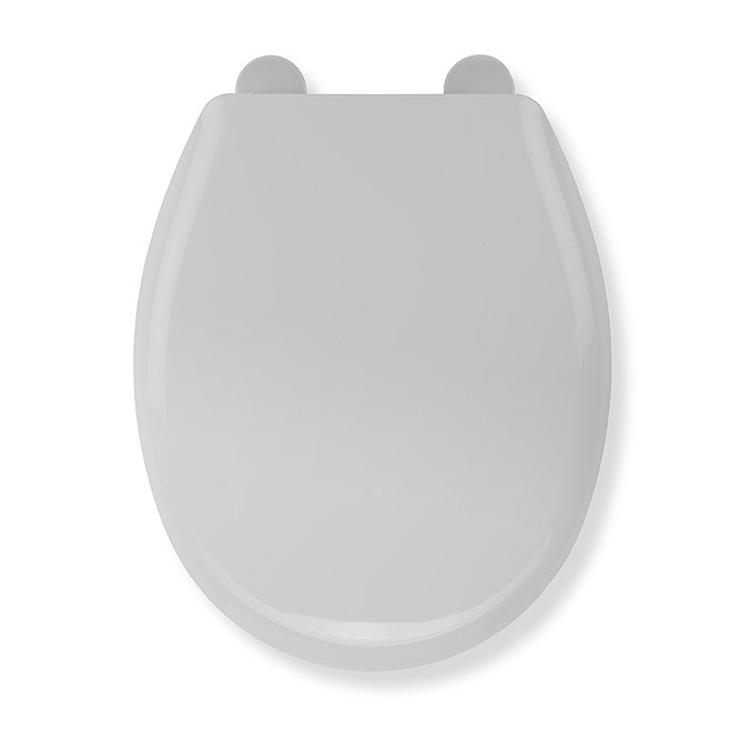 Croydex Canada Anti-Bacterial White Toilet Seat - WL401022H  Profile Large Image