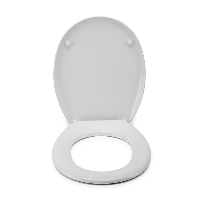 Croydex Canada Anti-Bacterial White Toilet Seat - WL401022H  Standard Large Image