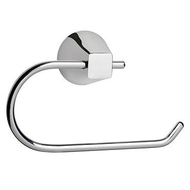 Croydex - Canterbury Flexi-Fix Toilet Roll Holder - Chrome - QM421141 Profile Large Image