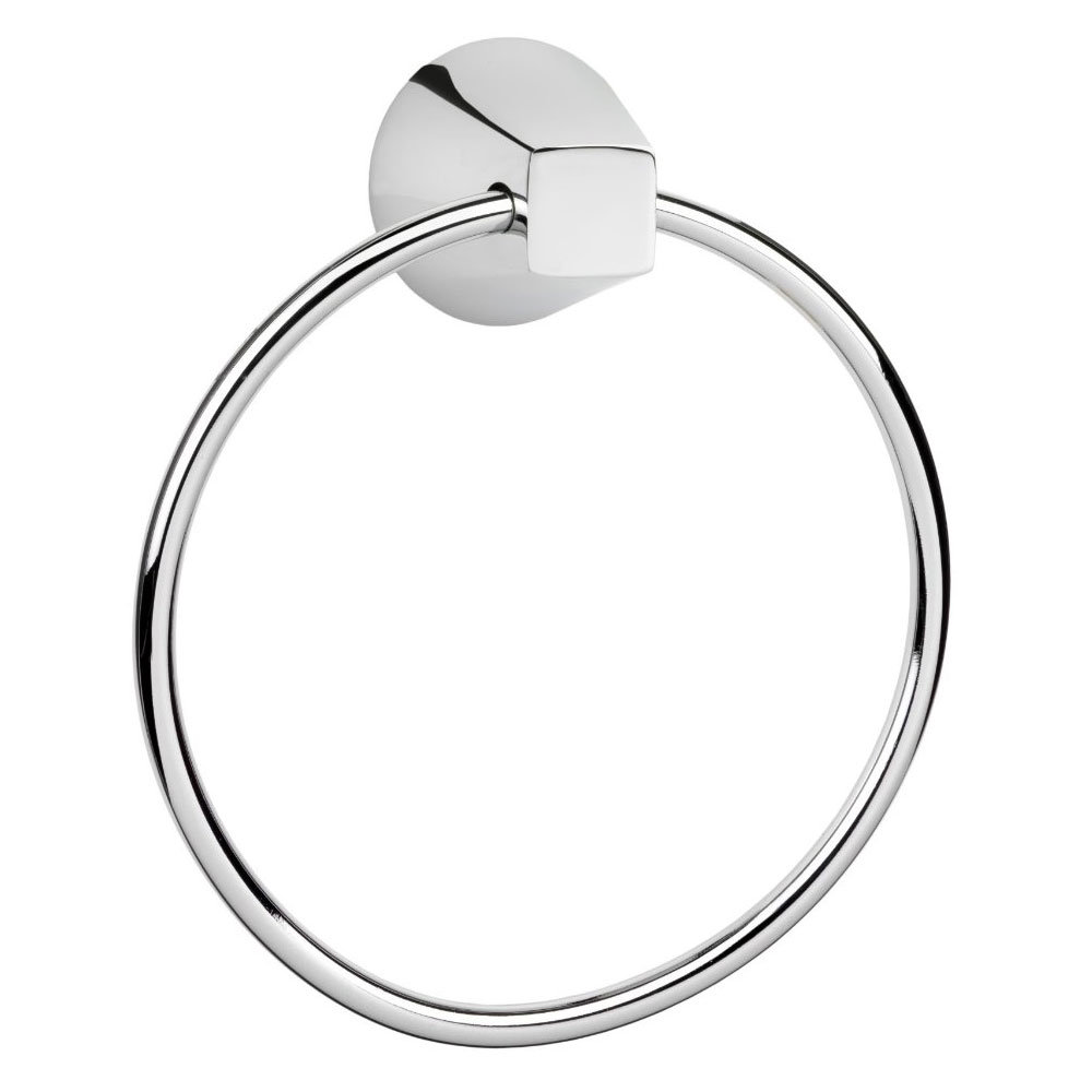 Croydex - Canterbury Flexi-Fix Towel Ring - Chrome - QM421541 At ...