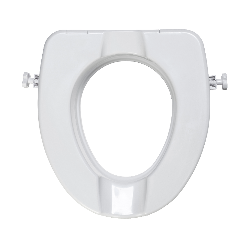 Croydex Carragh Raised Toilet Seat White