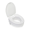 Croydex Carragh Raised Toilet Seat with Lid - White