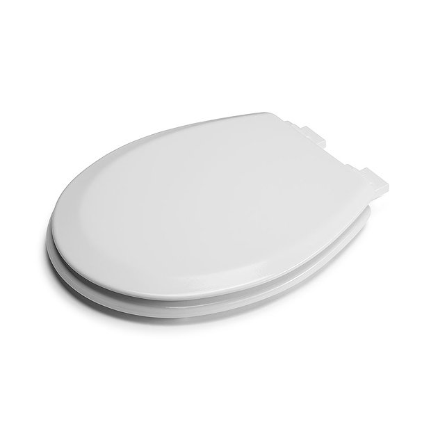 Croydex Carron White Sit Tight Toilet Seat with Soft Close - WL600622H  Profile Large Image