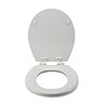 Croydex Carron White Sit Tight Toilet Seat with Soft Close - WL600622H  Feature Large Image