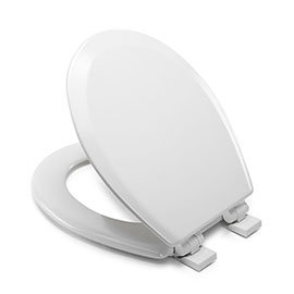 Croydex Carron White Sit Tight Toilet Seat with Soft Close - WL600622H Medium Image