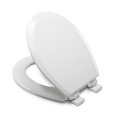 Croydex Carron White Sit Tight Toilet Seat with Soft Close - WL600622H  Profile Large Image
