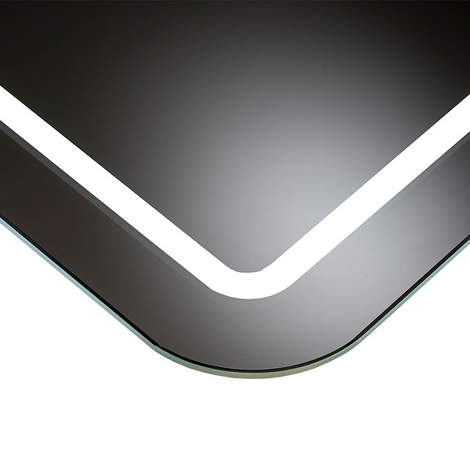 Croydex Chawston Hang N Lock Illuminated Mirror with Demister Pad 700 x 500mm - MM720400E Profile L