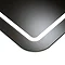 Croydex Chawston Hang N Lock Illuminated Mirror with Demister Pad 700 x 500mm - MM720400E Profile L