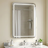Croydex Chawston Hang N Lock Illuminated Mirror with Demister Pad 700 x 500mm