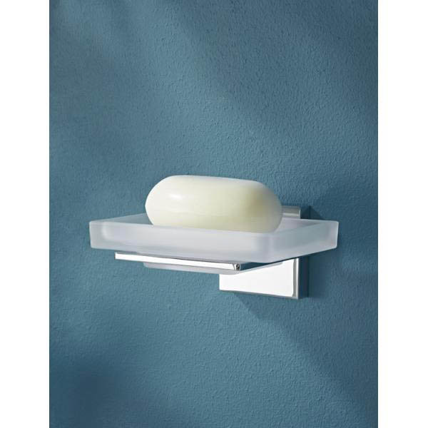 Croydex Cheadle Flexi-Fix Soap Dish & Holder - QM511941  Standard Large Image