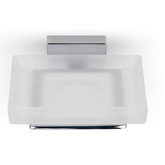 Croydex Cheadle Flexi-Fix Soap Dish & Holder - QM511941  Standard Large Image